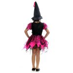 Fantasia Bruxa Encantada com Chapéu - Halloween P