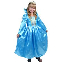 Fantasia Rainha Infantil Luxo - Azul