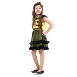 Fantasia Luna Abelhinha Infantil Faces - O Show da Luna PP