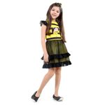 Fantasia Luna Abelhinha Infantil Faces - O Show da Luna PP