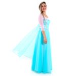 Fantasia Elsa Frozen Adulto - Disney PP