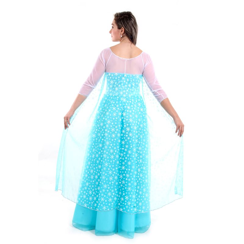 Fantasia Elsa Frozen Adulto - Disney PP