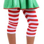 Fantasia Duende Feminino Infantil com Tiara - Natal M