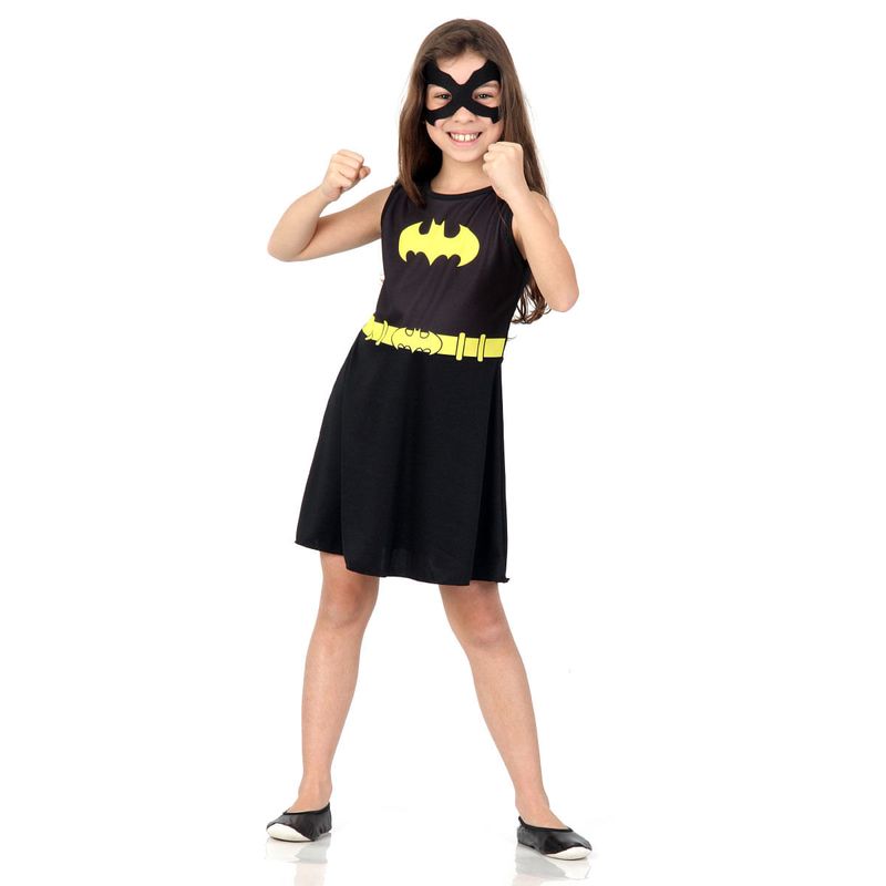 Fantasia Batgirl Super POP Infantil - Original M