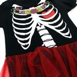 Body com Saia Bebê Caveira Mexicana - Halloween GG