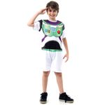 Fantasia Buzz Lightyear Infantil Curto - Disney - Toy Story M