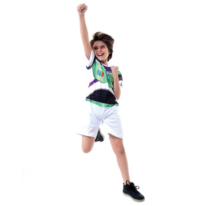 Fantasia Buzz Lightyear Infantil Curto - Disney - Toy Story M