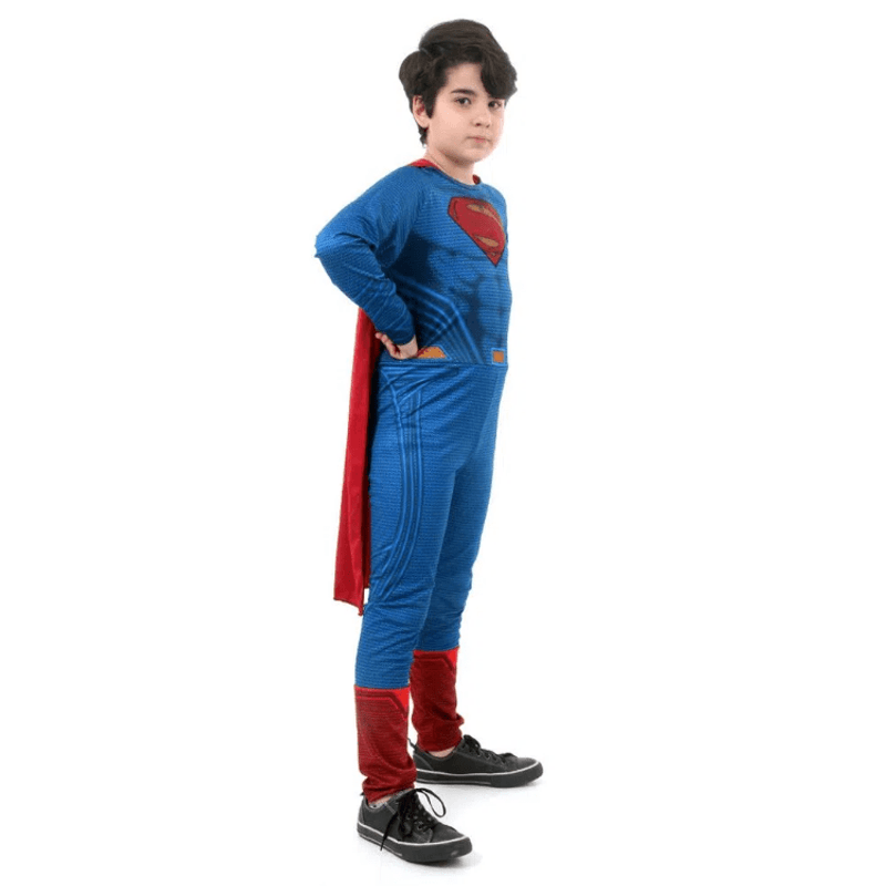 Fantasia Super Homem Infantil Standard - Liga da Justiça Original  G