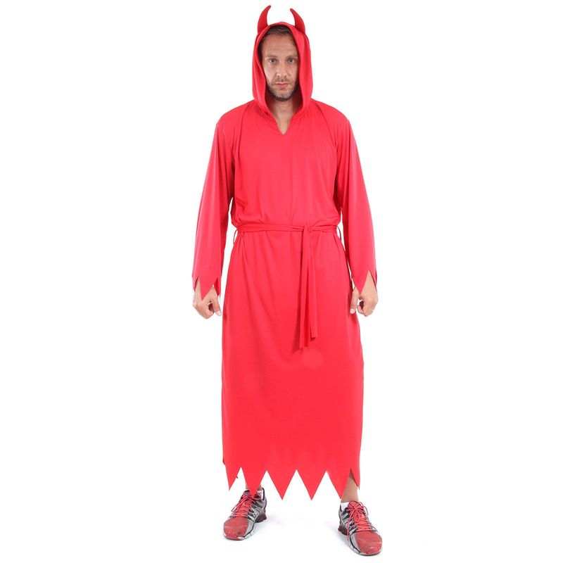 Fantasia Diabo Adulto - Halloween P