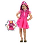 Fantasia Skye Infantil Luxo Original com Chapéu - Patrulha Canina P