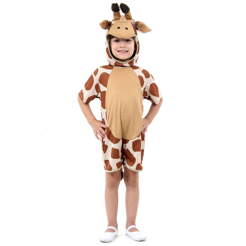 Fantasia Girafa Curto Infantil  P