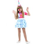Fantasia Infantil Palhacinha Verão PP