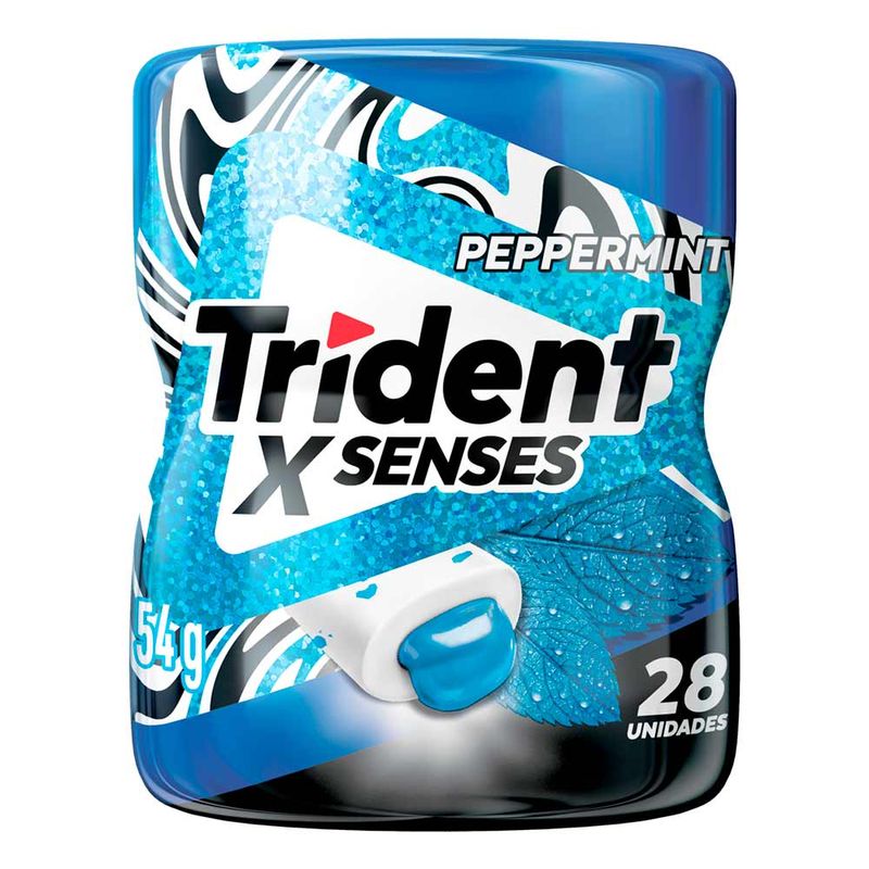 Goma de Mascar X Senses Peppermint 54g - Trident