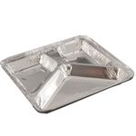 Marmitex com Divisão D17 Capacidade 900ml c/10 - Wyda