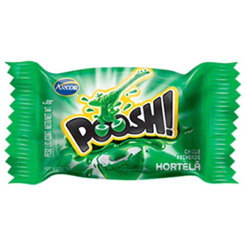 Chiclete Poosh Hortelã c/40 - Arcor