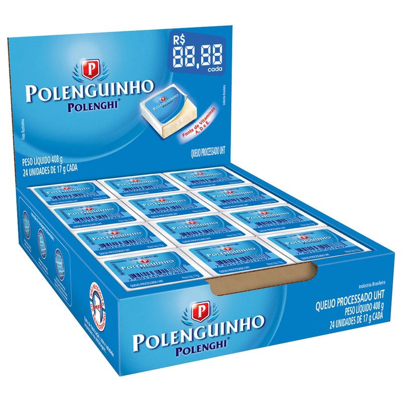 Queijinho Pocket 17g c/24 - Polenghi