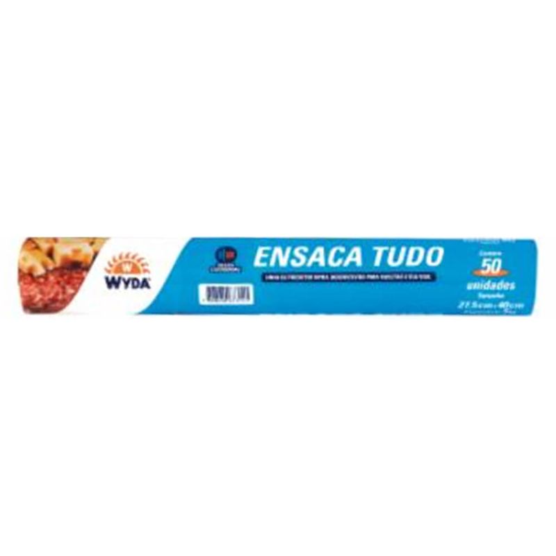 Saco Descartável Ensaca Tudo Capacidade 5kg c/50 - Wyda