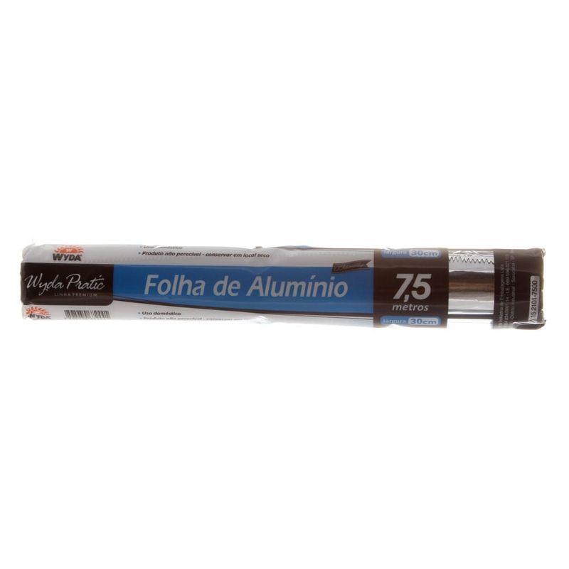 Rolo de Alumínio 30cm 7 5m - Wyda