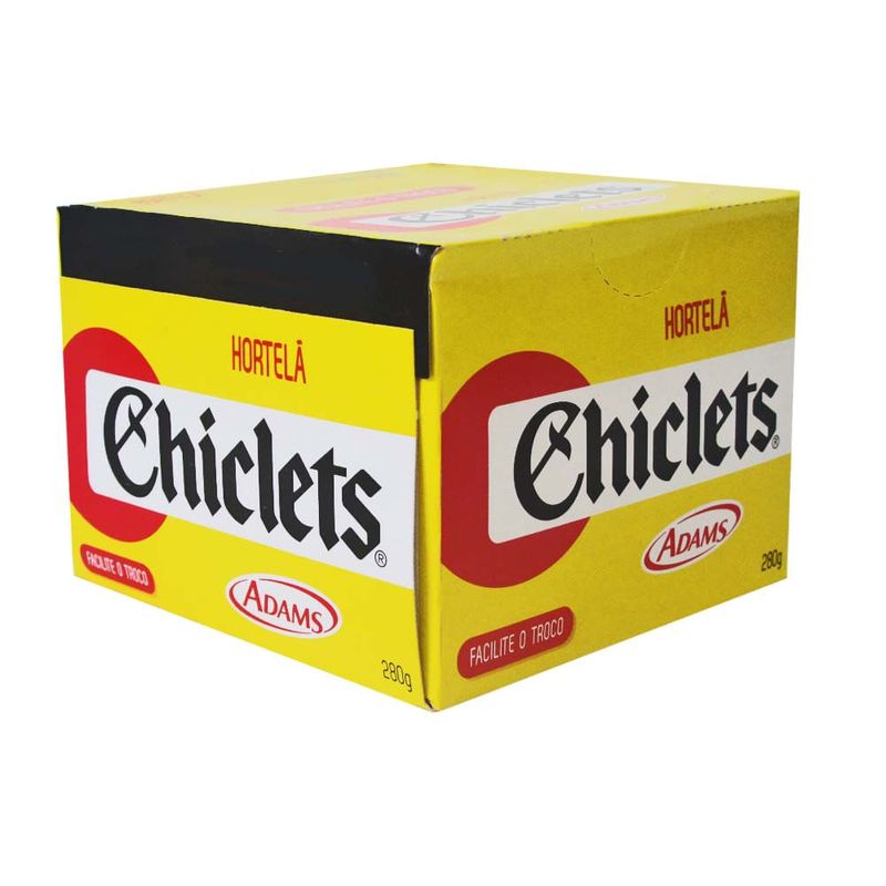 Chiclete Chiclets Hortelã c/100 - Adams