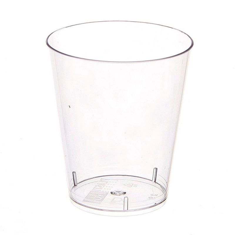 Copo Acrílico Cristal 200ml c/10 - Plastilânia
