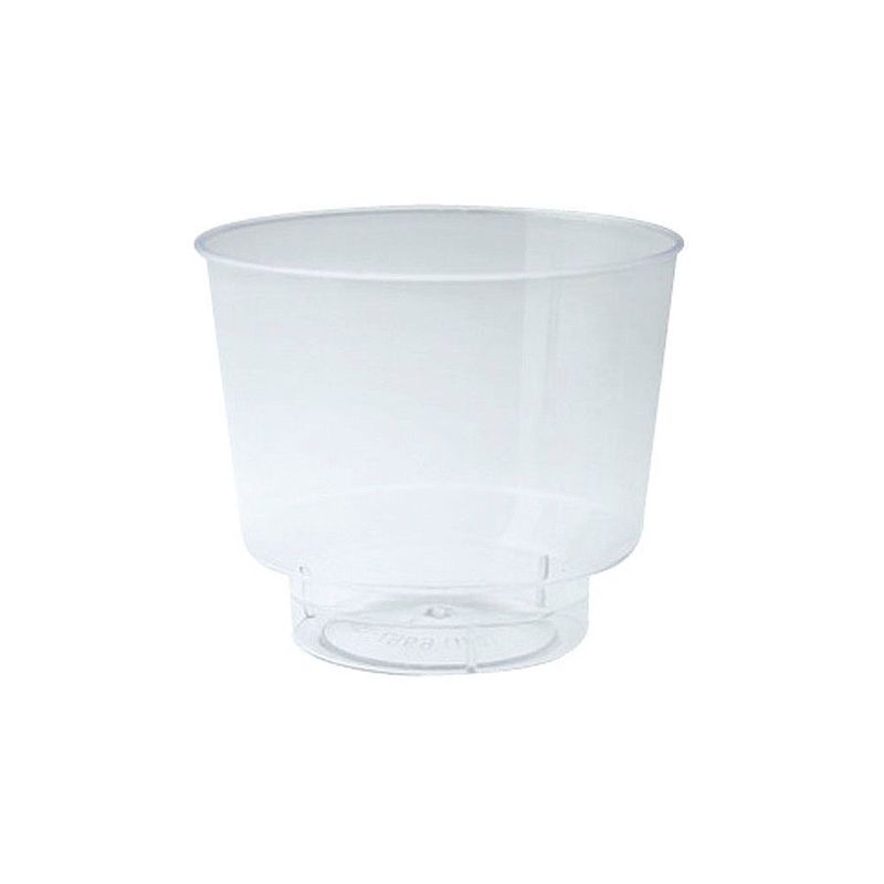 Copo Acrílico Cristal 110ml c/10 - Plastilânia