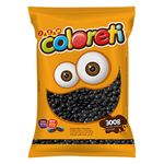 Confeito Chocolate Preto Coloreti 300g - Jazam