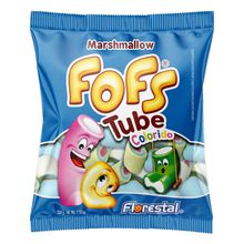 Marshmallow Fofs Tube Colorido 220g - Florestal