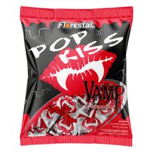 Pirulito Pop Kiss Vamp Morango c/50 - Boavistense