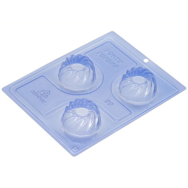 Forma PVC Silicone Bolinho Vulcão Ref.89 - Porto Formas