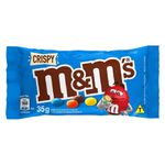 Confeito Chocolate M&Ms Crispy 35g - Mars