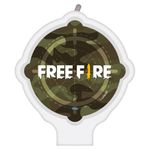 Free Fire Vela Aniversário Un - Festcolor