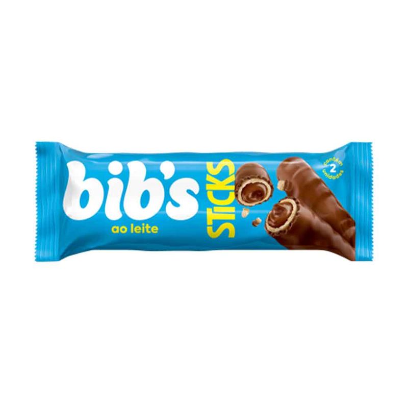 Chocolate Bibs Stick Ao Leite c/16 - Neugebauer