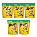 Kit com 5 Confeito Amendoim Chocolate M&Ms 148g - Mars