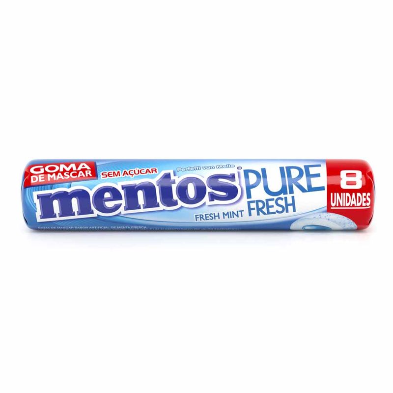 Goma de Mascar Mentos Pure Fresh Mint c/14 - Perfetti