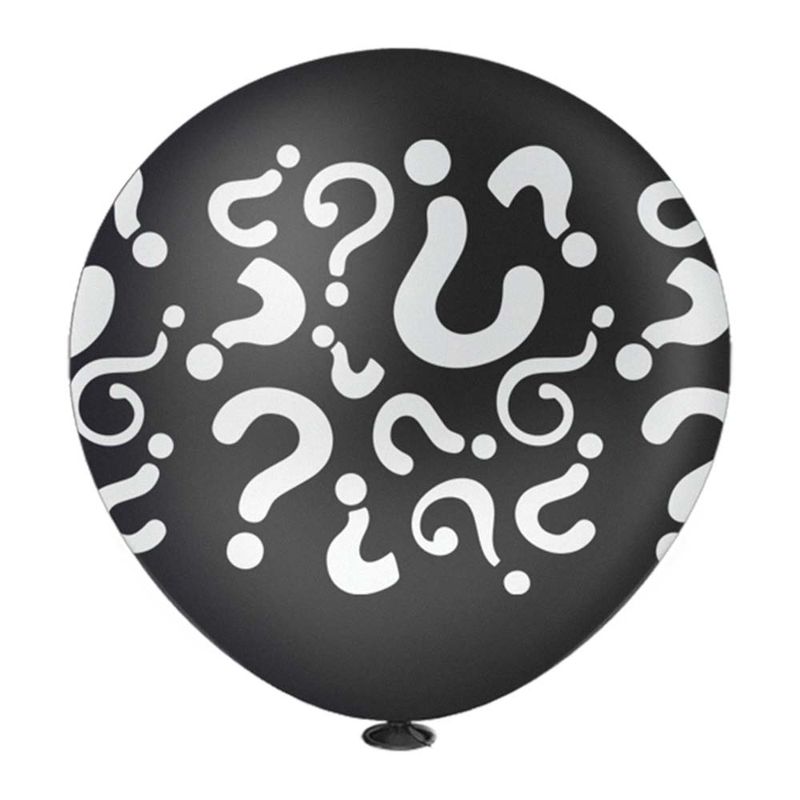 Balão Maxi Ball Surpresa Preto 40 polegadas - Pic Pic