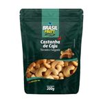 Castanha de Caju Torrada e Salgada 200g - Brasil Frutt