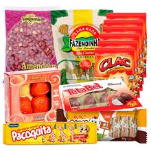 Kit Doces Festa Junina para Família 7 Tipos