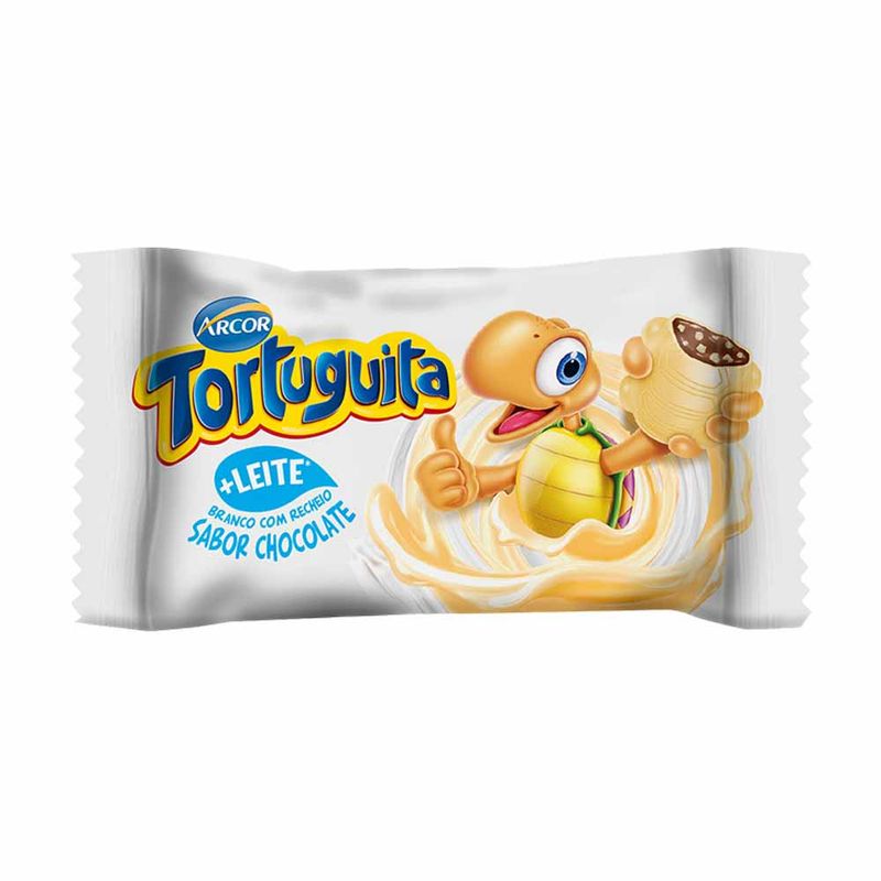 Chocolate Tortuguita Chocolate Branco c/24 - Arcor