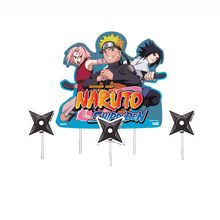 Naruto Topper para Bolo c/4 - Festcolor