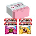Kit TPM 6 - Caixa personalizada + Chocolate Baton, Sonho de Valsa, Ouro Branco