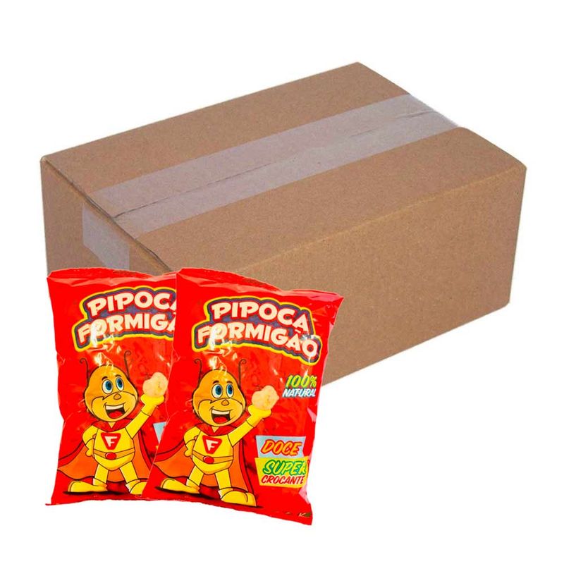 Pipoca Doce 12g c/25-  Formigão