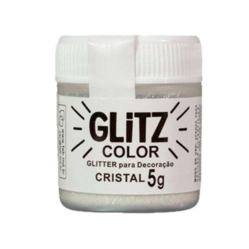 Gliter para Decoração Cristal 5g - Fab