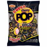 Pirulito Super Cherry Pop Energy c/25 - Sams