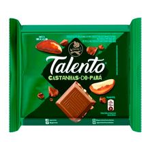 Tablete de Chocolate Talento Verde Castanha do Pará 85g - Garoto