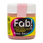 Pó para Decoração Rosa Seco 3g - Fab