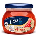 Geléia Pimenta Vermelha Zero Açúcar 230g - Linea