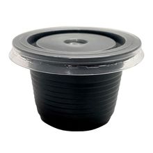 Kit Copo Tampa Brigadeiro Preto 60ml c/15 - Bello Copo