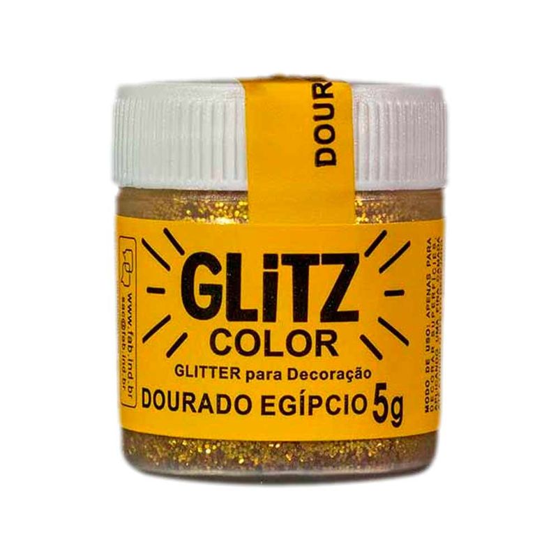 Gliter Dourado Egípcio 5g - Fab