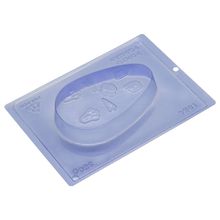 Forma PVC Silicone Ovo Achatado Partes Coelhinho 350g Ref.1054 - Porto Formas