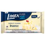 Barra Chocolate Branco Zero Açúcar 250g - Linea